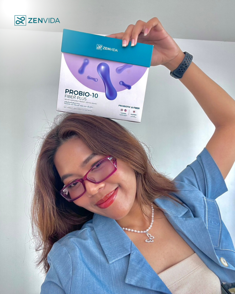 รีวิว Probio-10 Fiber plus by Zenvida