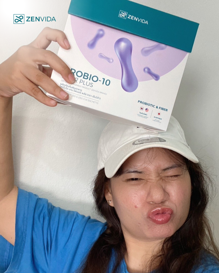 รีวิว Probio-10 Fiber plus by Zenvida